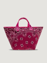 MINI BASKET - PINK/BURGUNDY