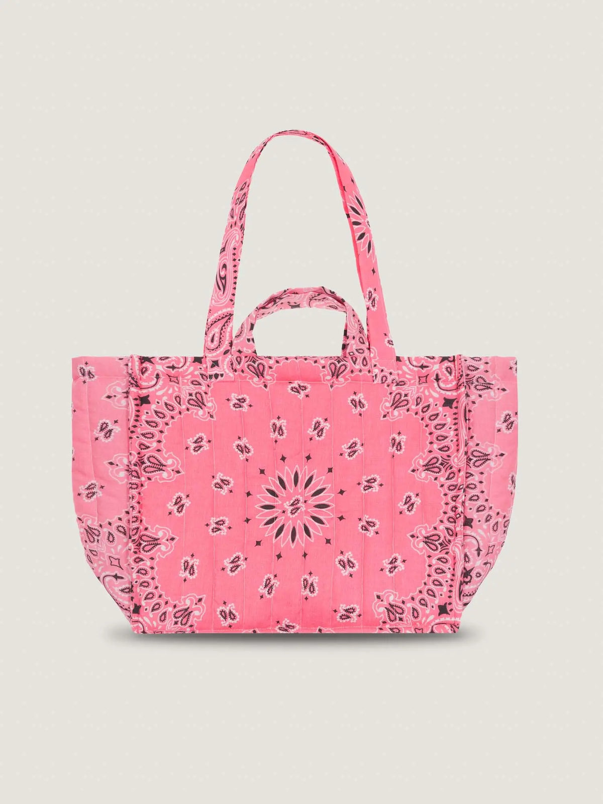 MEDIUM QUILTED - GOOD TIMES ONLY - STRAWBERRY/PALE PINK