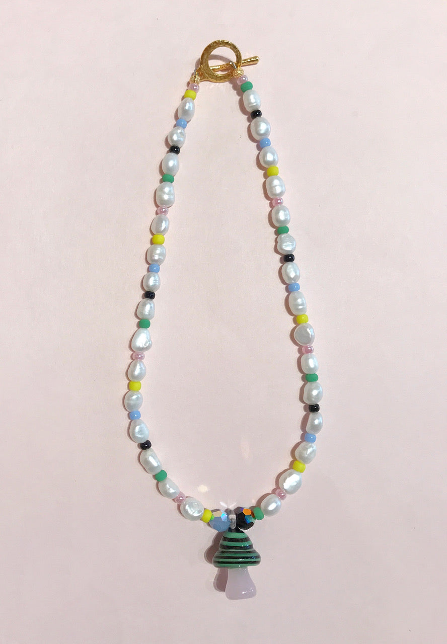 Mushroom Magic Necklace No. 8
