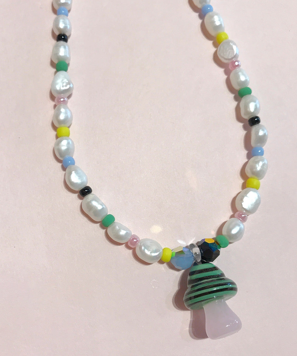 Mushroom Magic Necklace No. 8