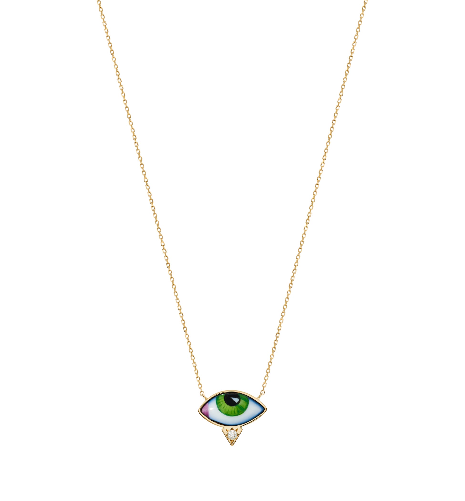 Petit Vert diamond necklace