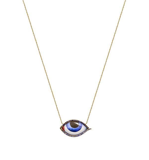 Grand Bleu diamond and sapphire necklace