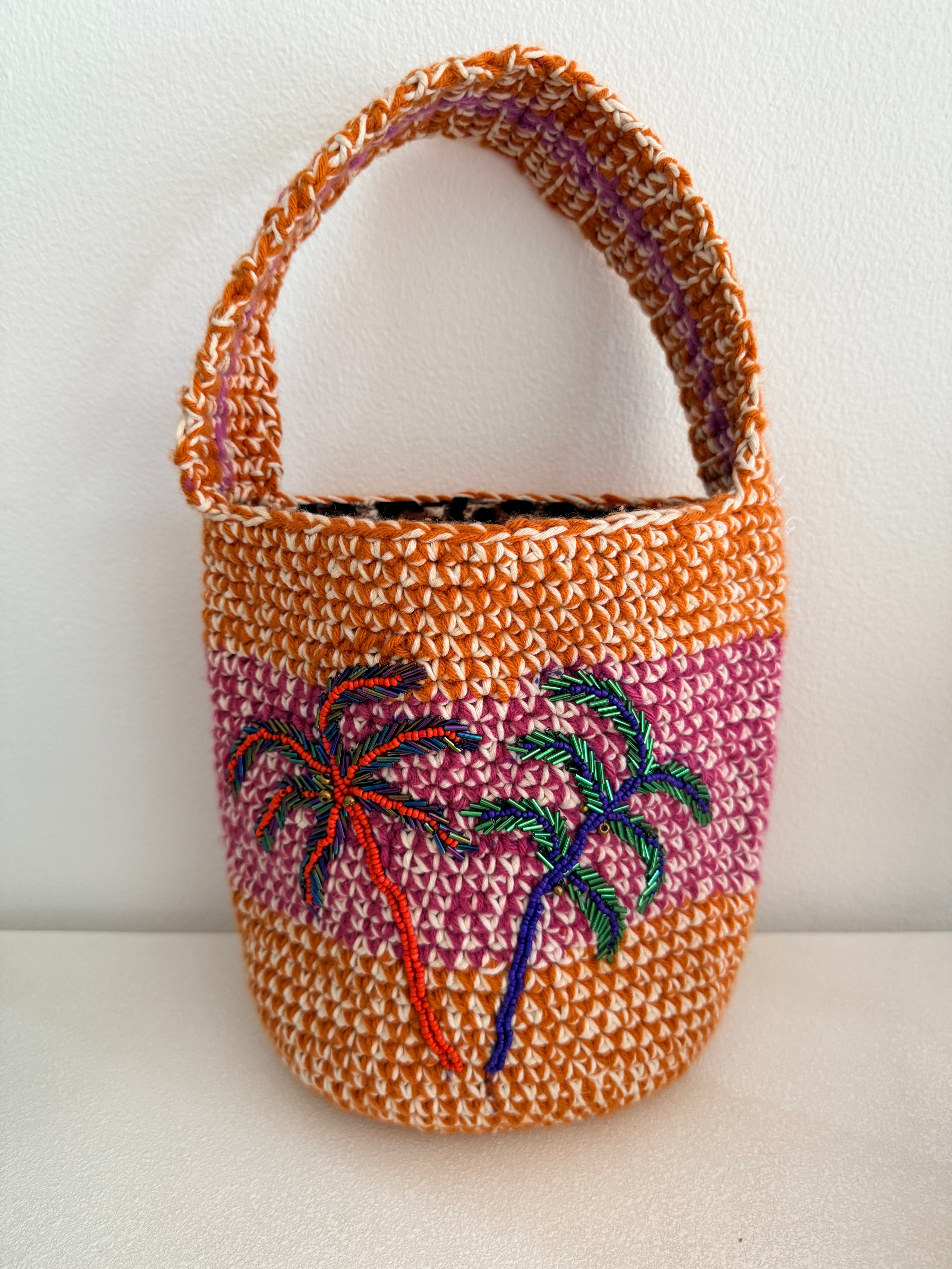 PALM AND PEARLS ORANGE