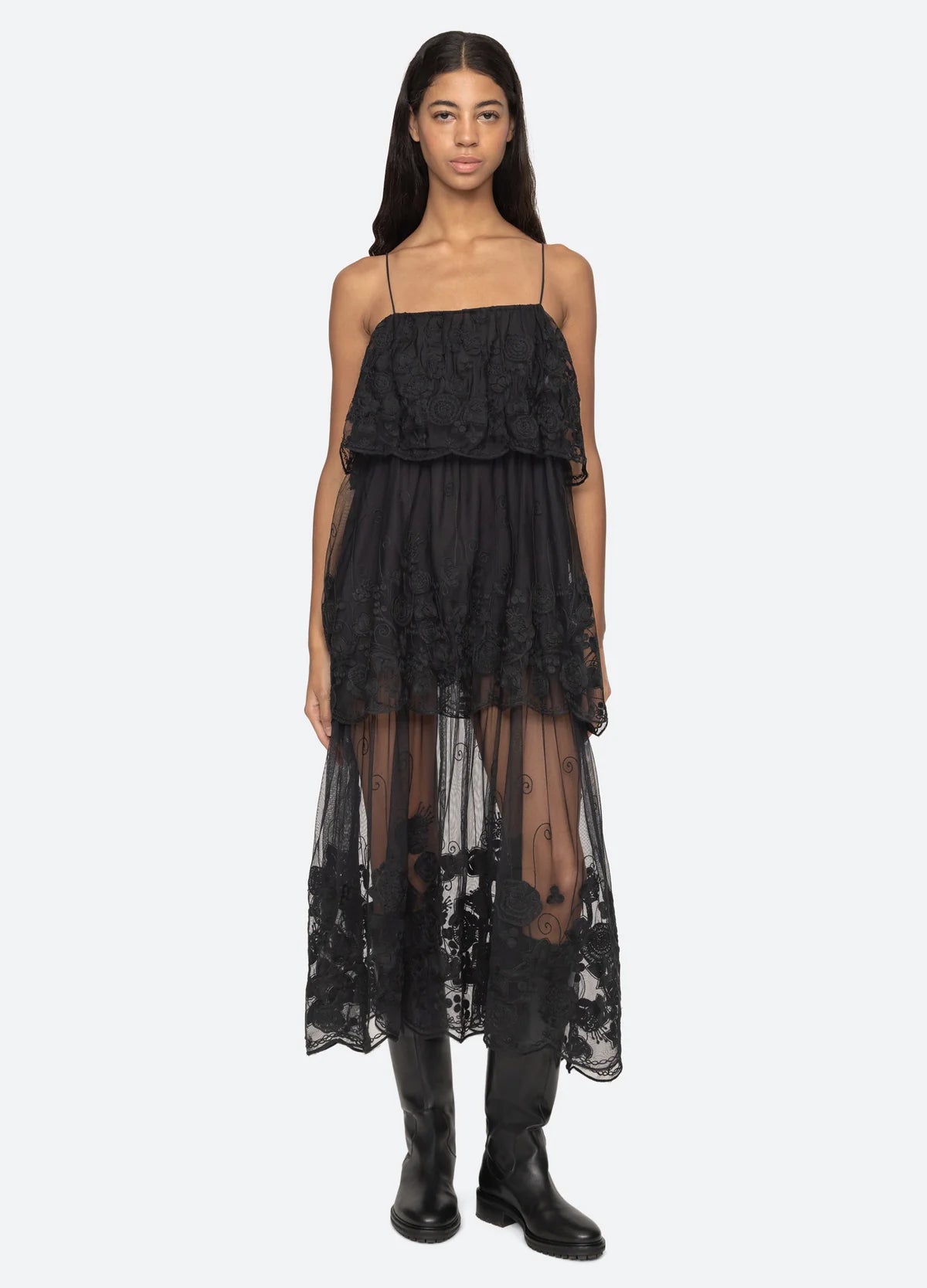 ARIELLE DRESS - BLACK