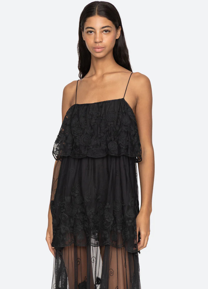 ARIELLE DRESS - BLACK