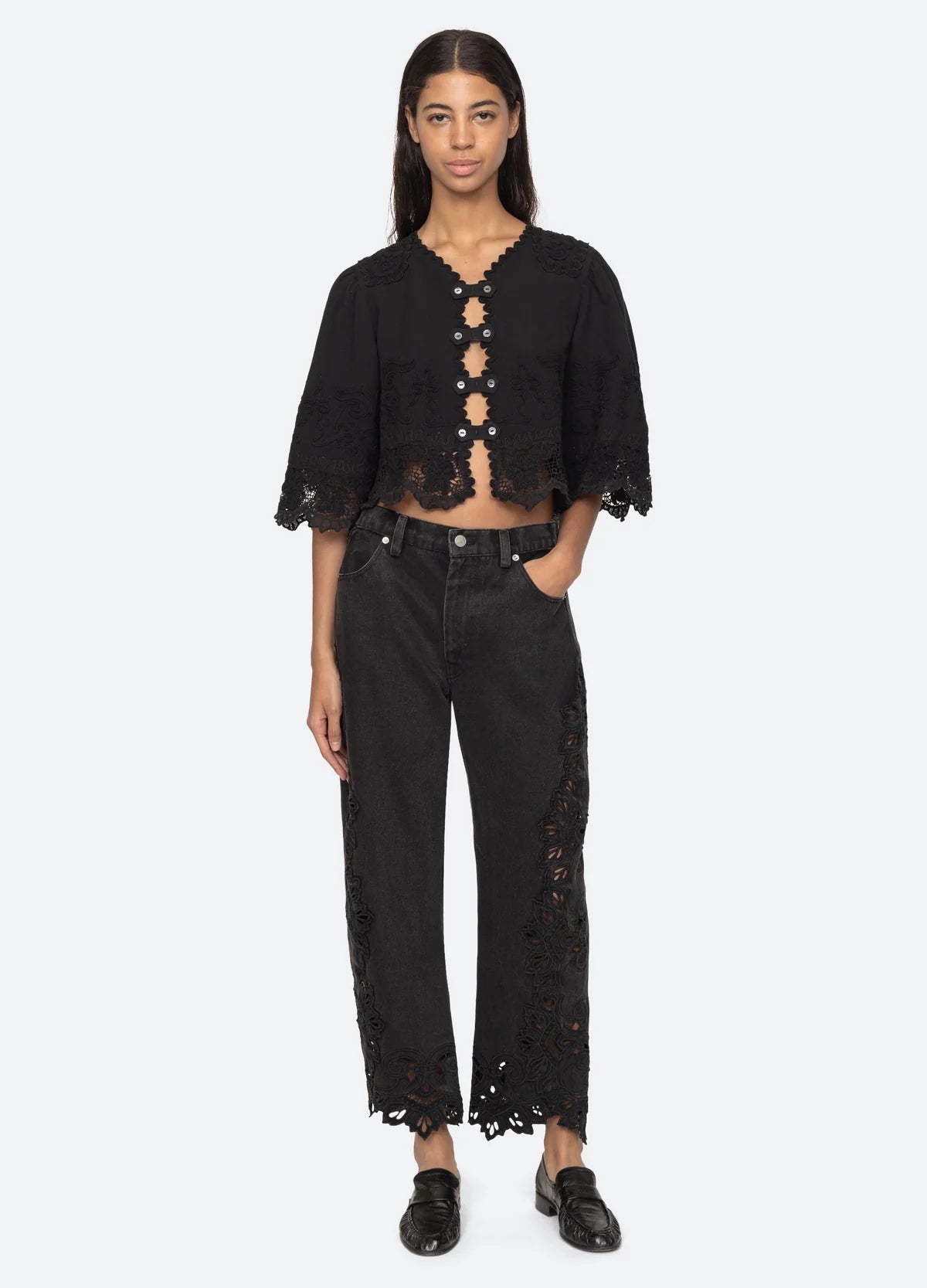CAVINA JEANS BLACK