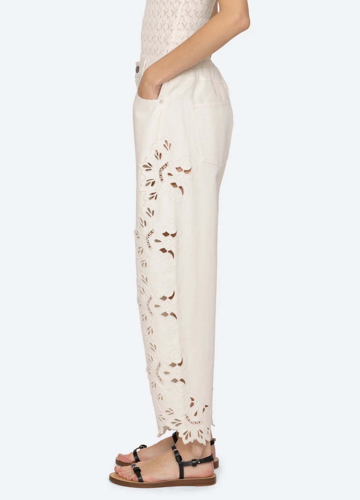 CAVINA JEANS WHITE