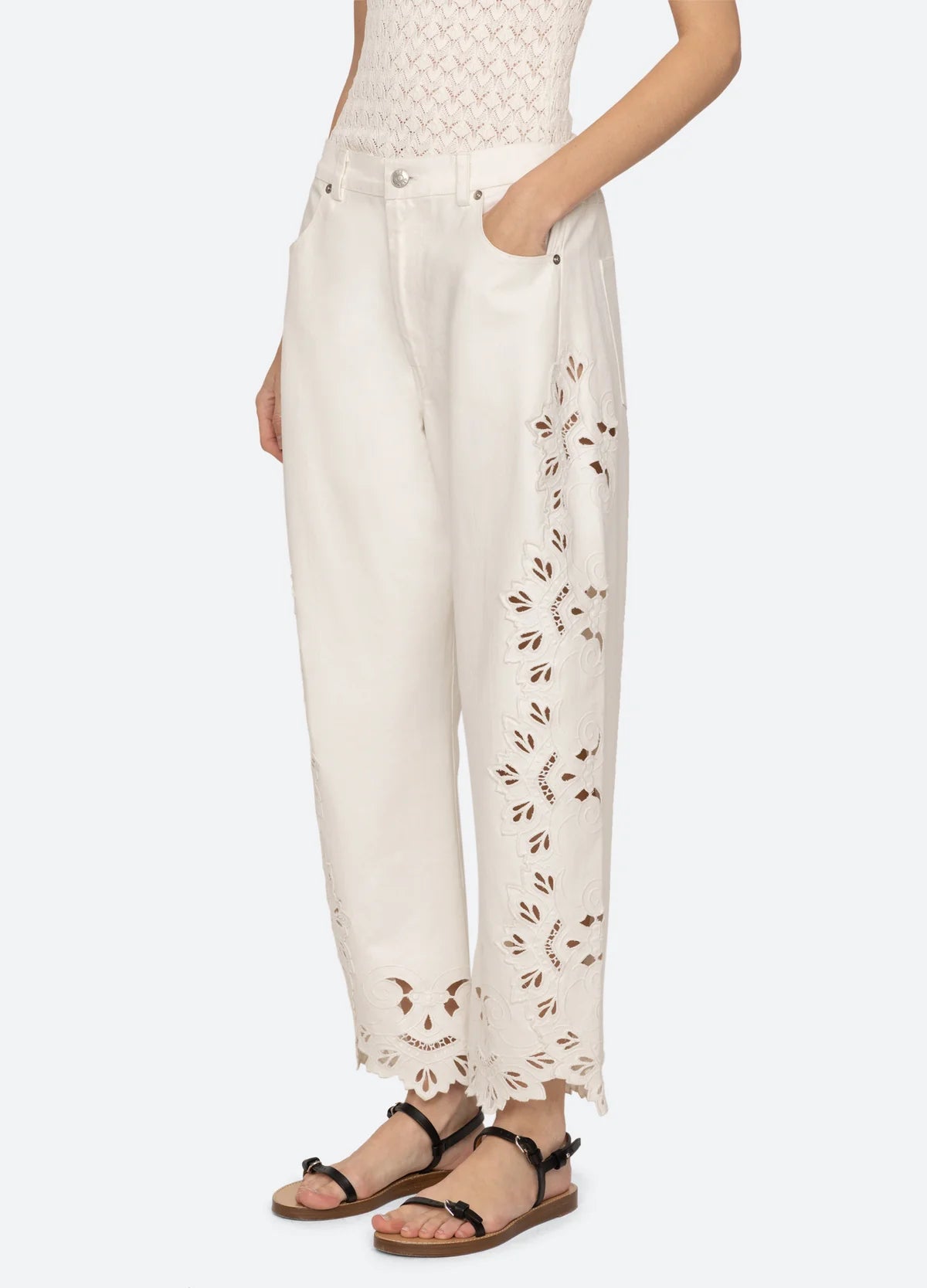 CAVINA JEANS WHITE