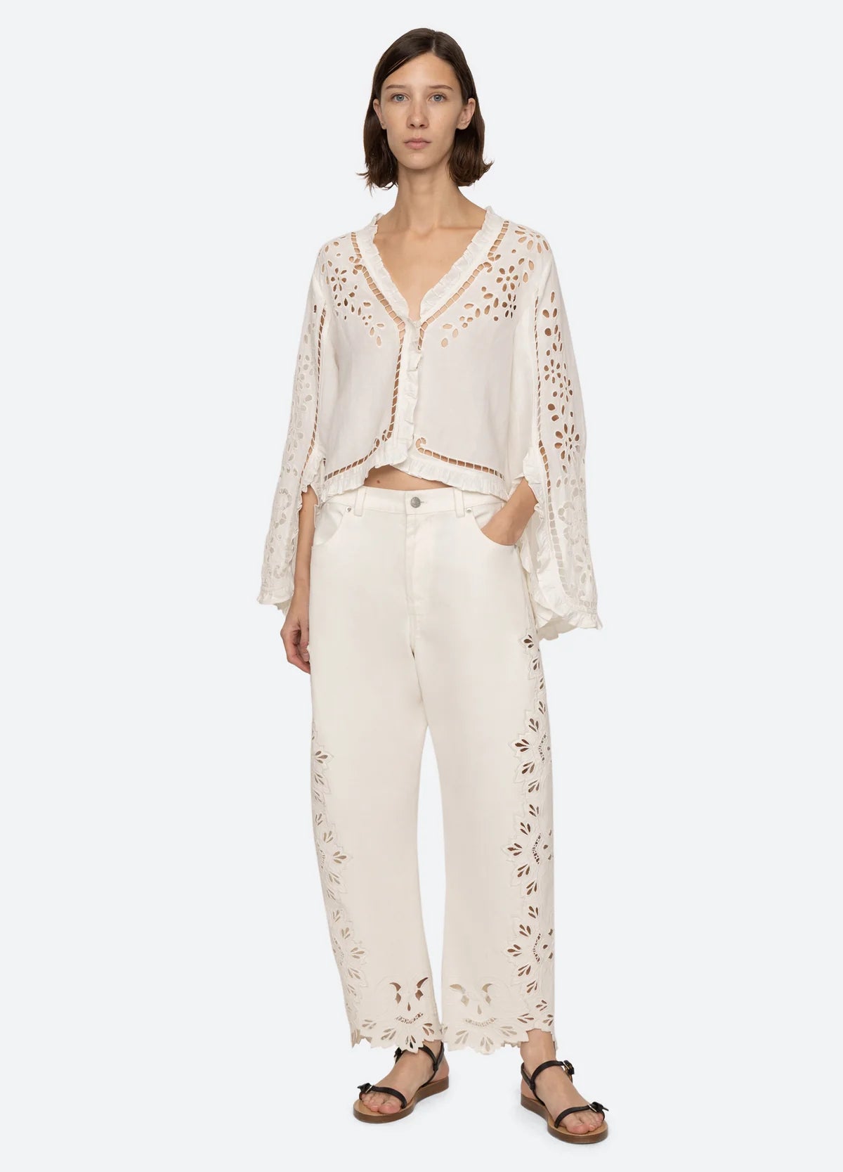 CAVINA JEANS WHITE