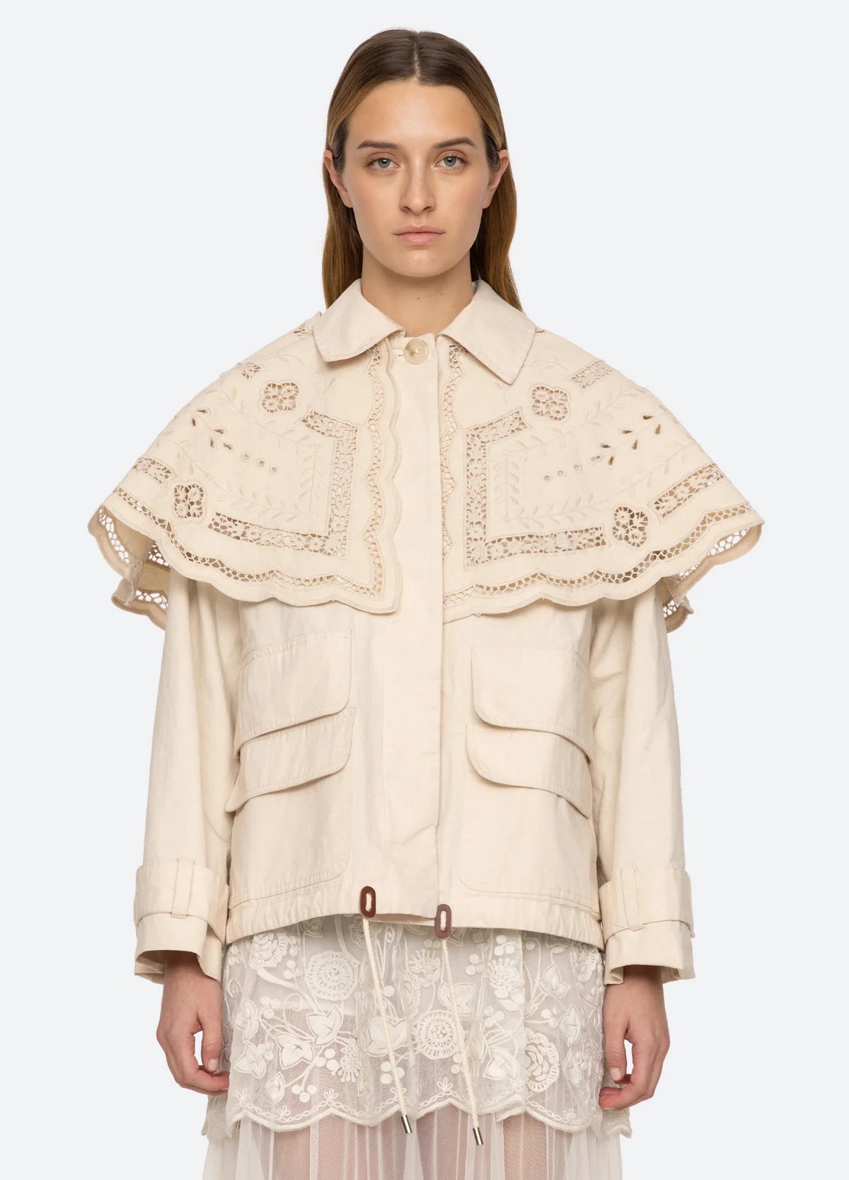 MARY CAPE JACKET