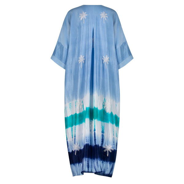 Sea blue kaftan