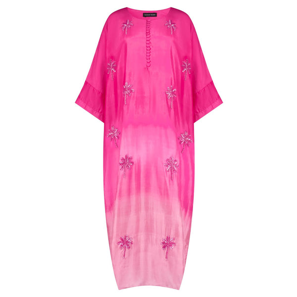 Pink ombré kaftan