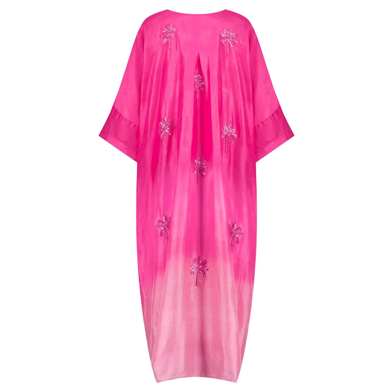 Pink ombré kaftan