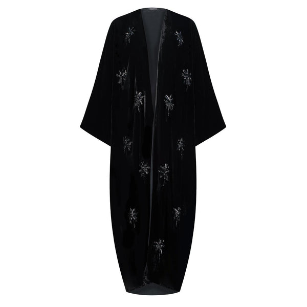 BLACK VELVET ABAYA