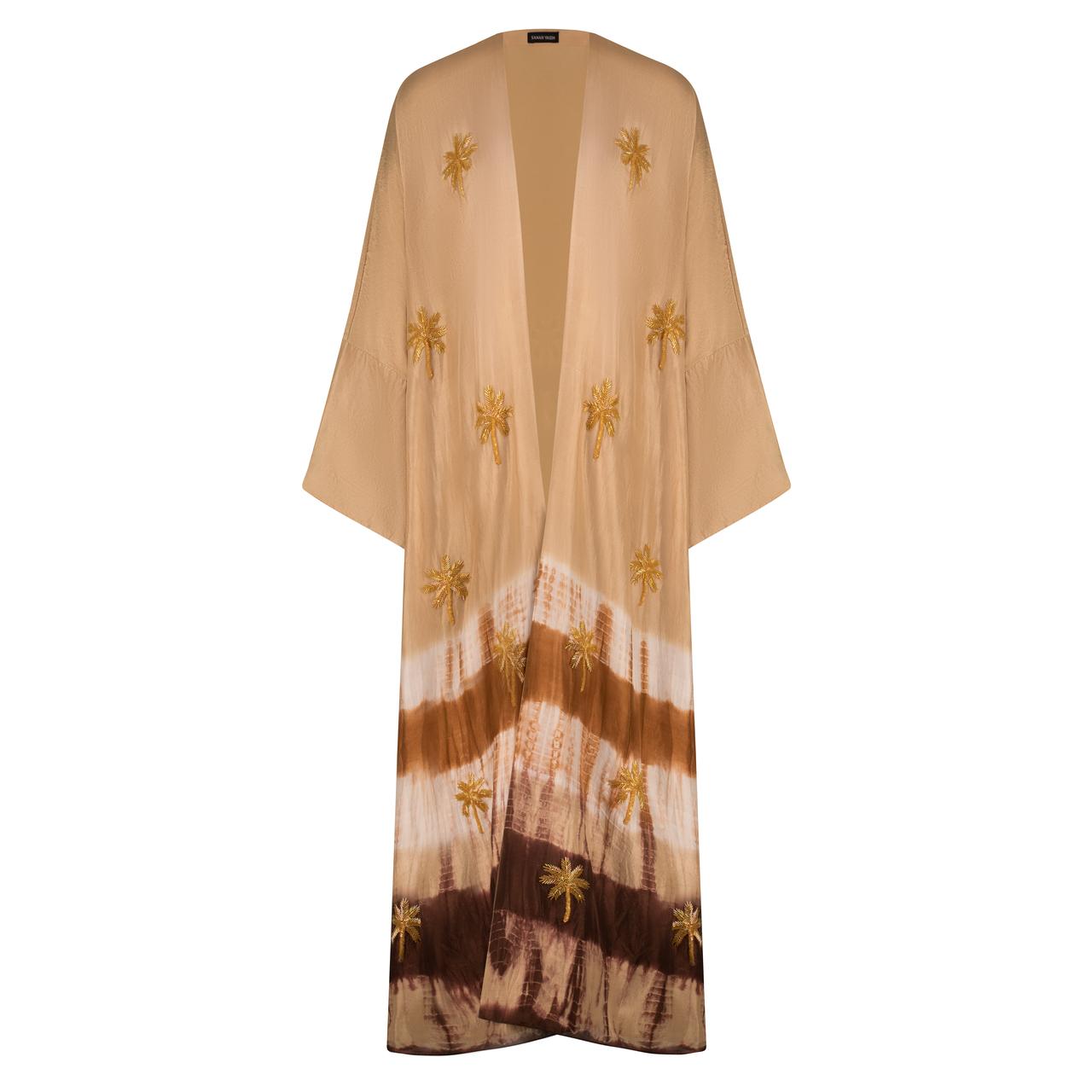 SAND TIE DYE ABAYA