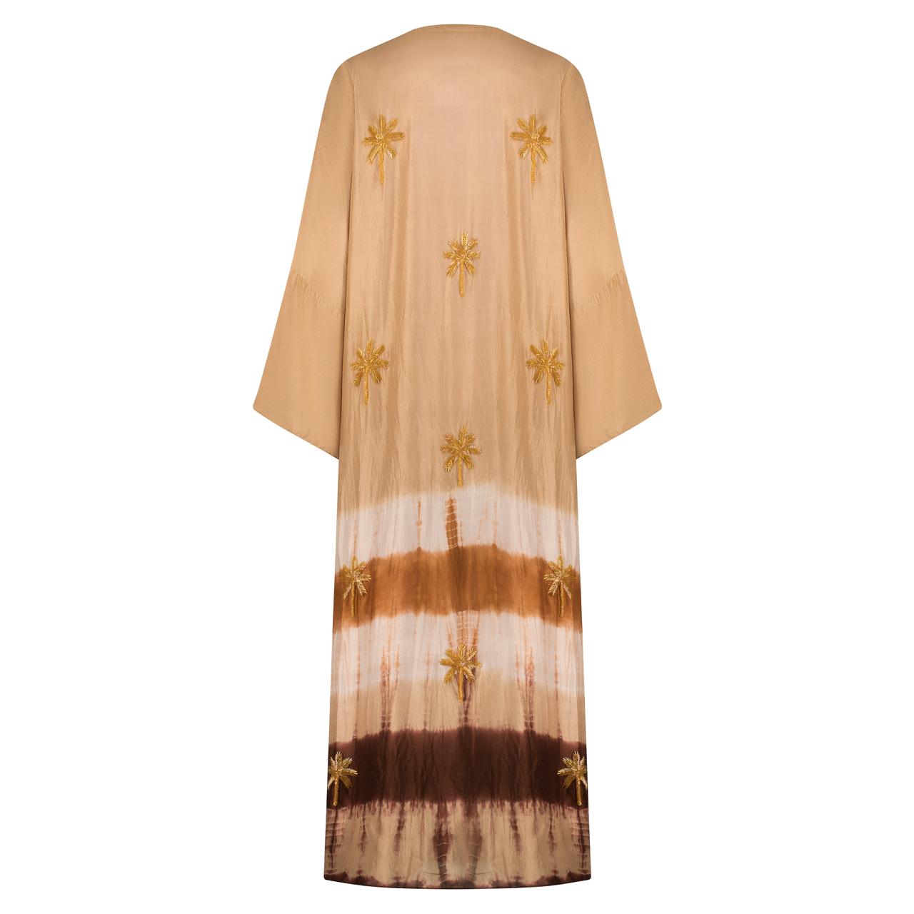 SAND TIE DYE ABAYA