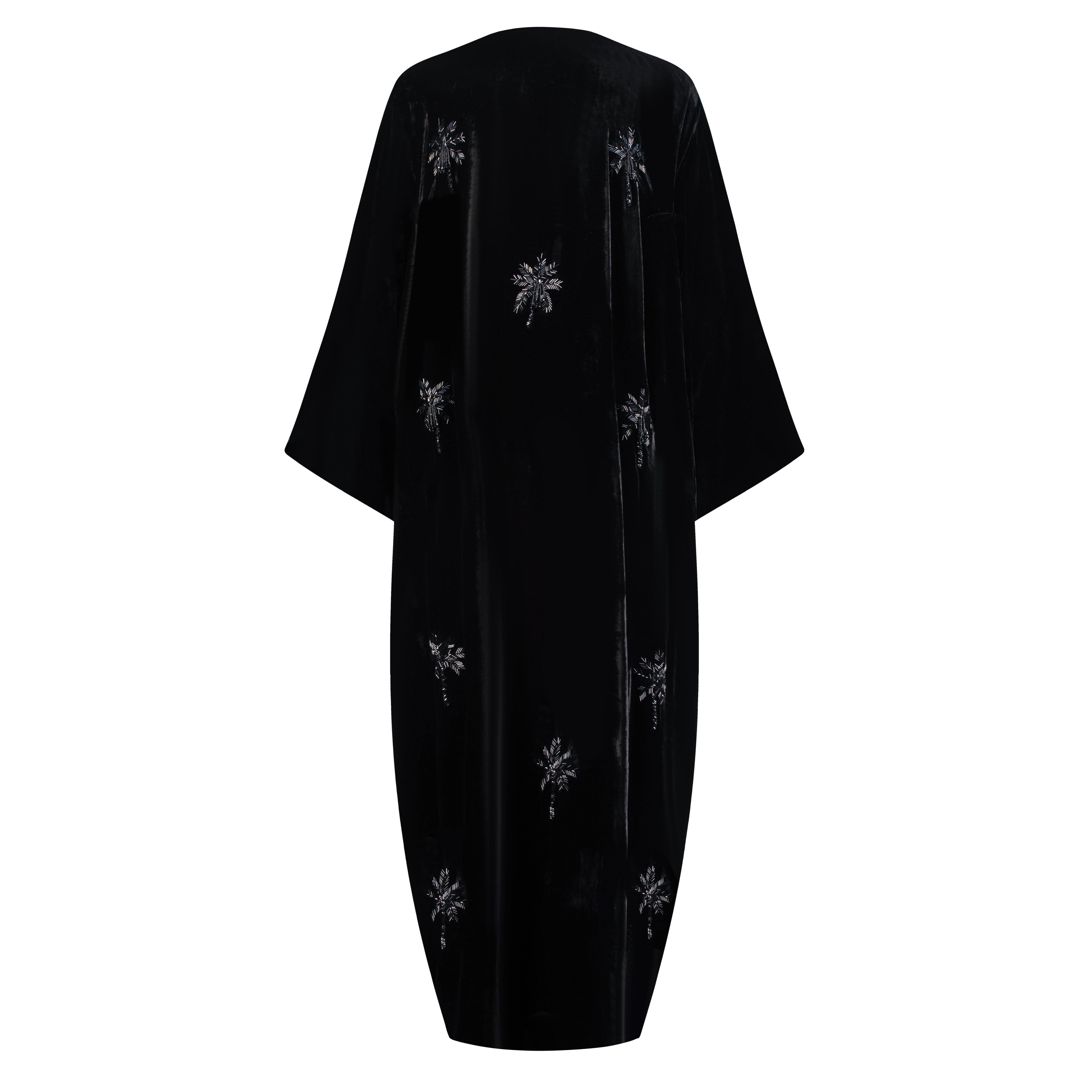 BLACK VELVET ABAYA