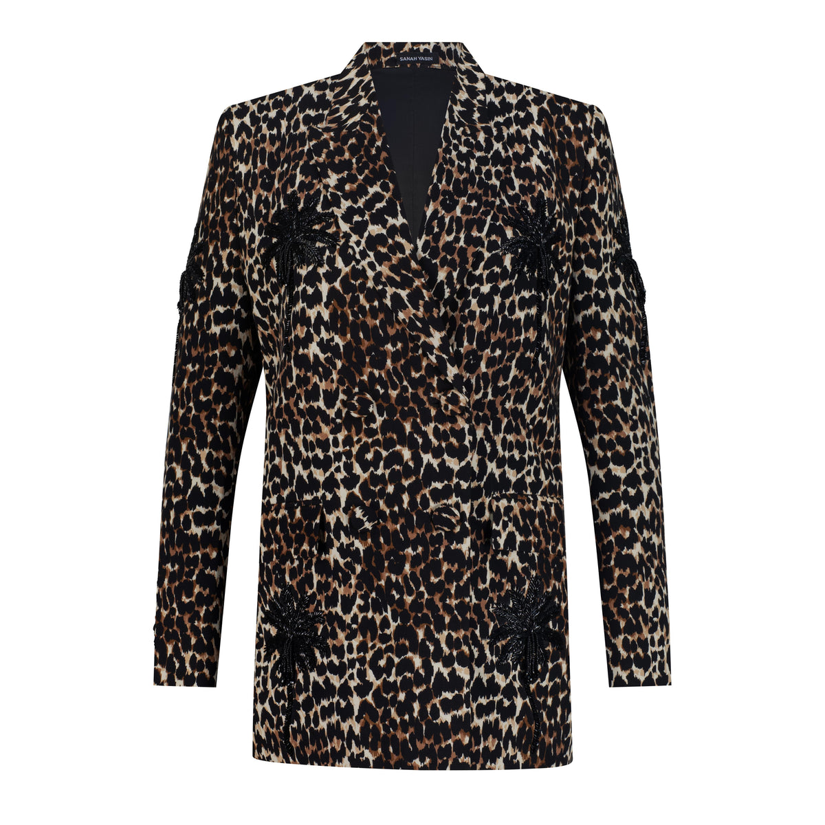 Leopard blazer