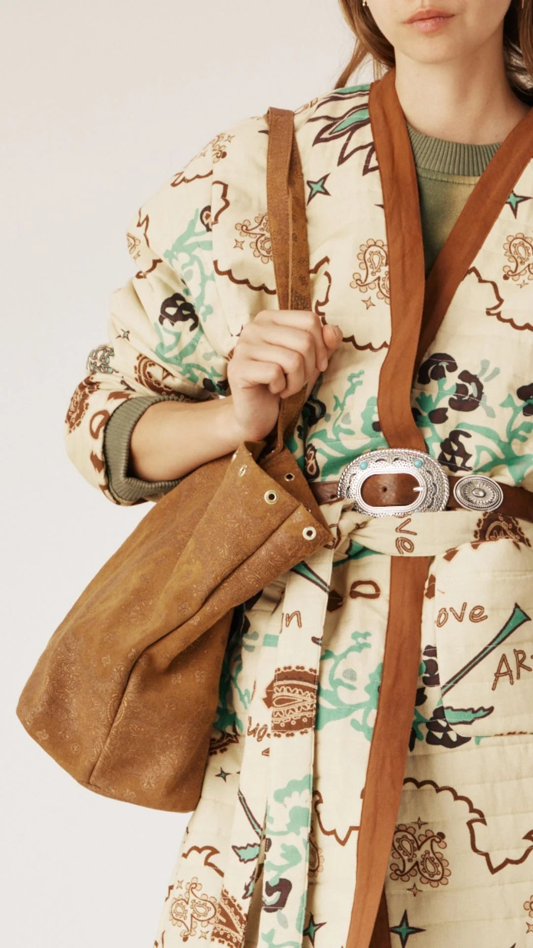 PRINTED GINGER BAG MEDIUM