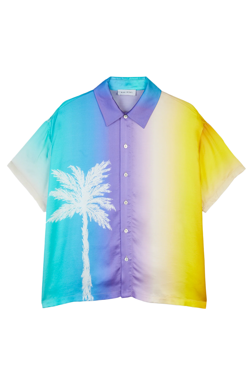 Palm Tree Short Sleeve Shirt