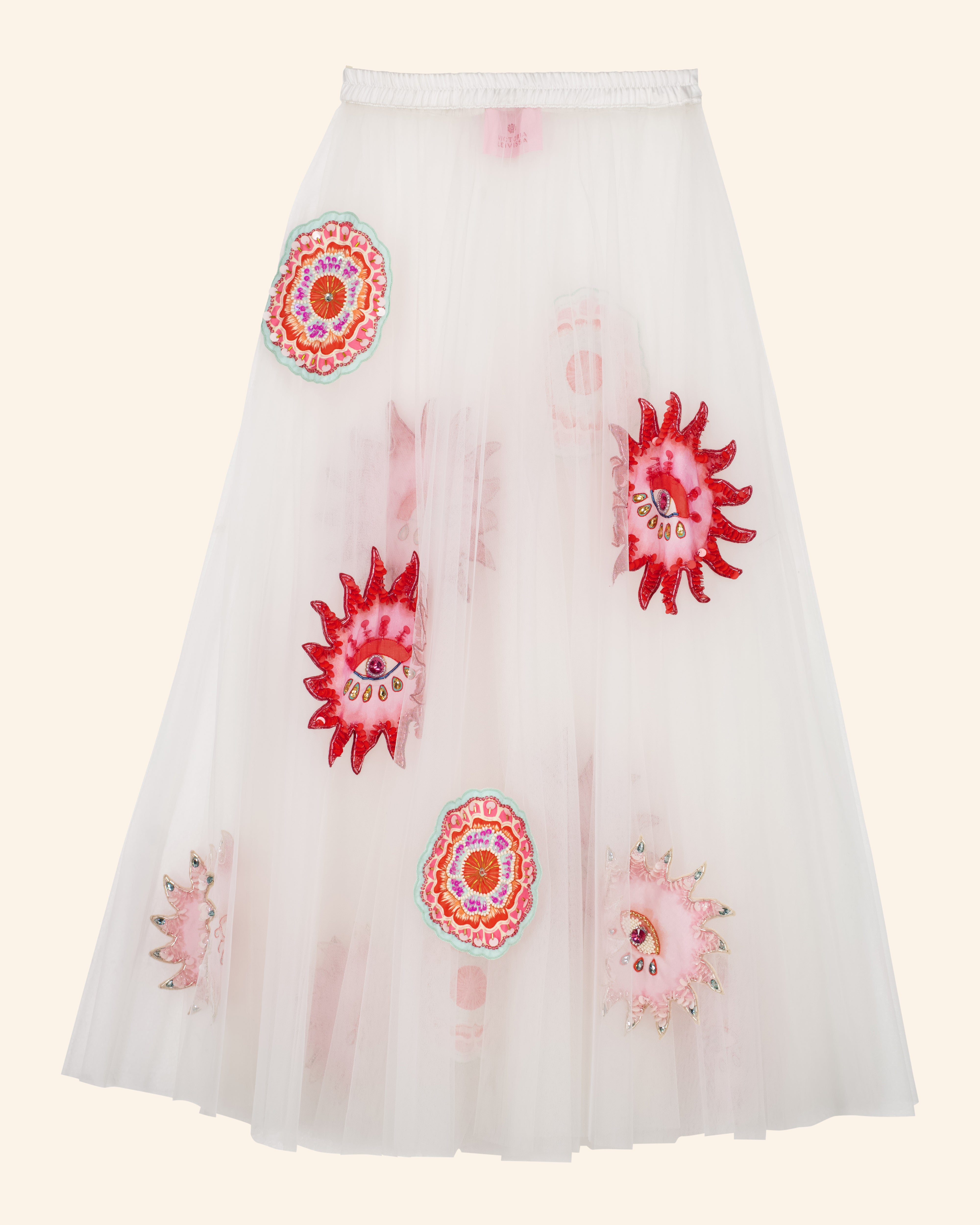 MIRAGE WHITE TULLE SKIRT