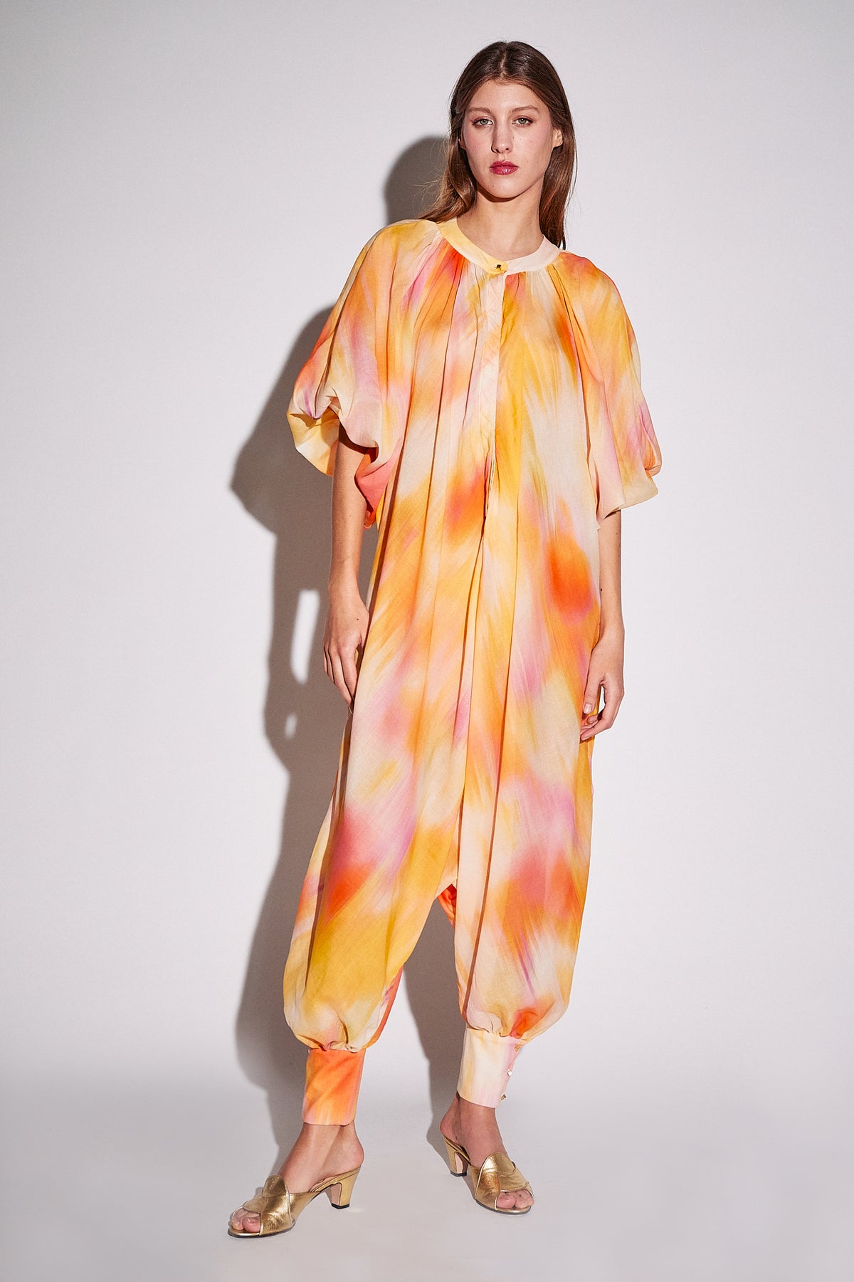 【Anyone more】Shiho Flare One Piece Cardigan Set Cropped Cardigan and Dress – KUOSE.com