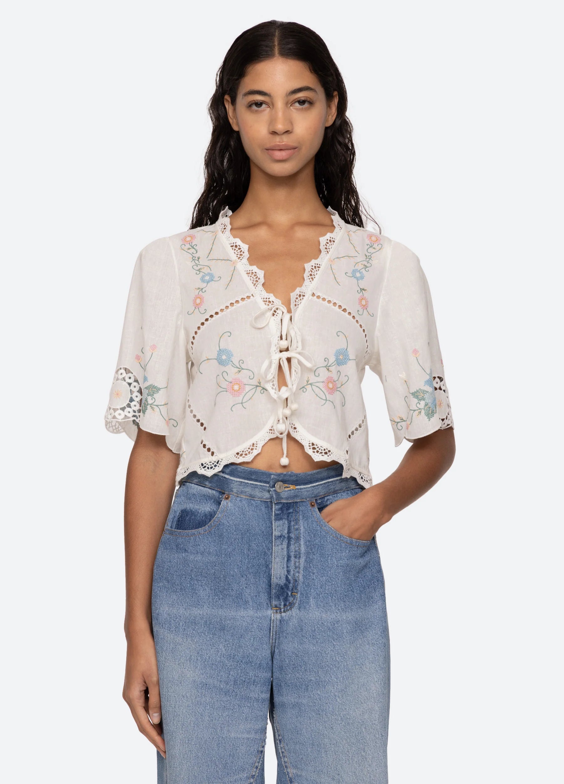 VESNA TOP WHITE