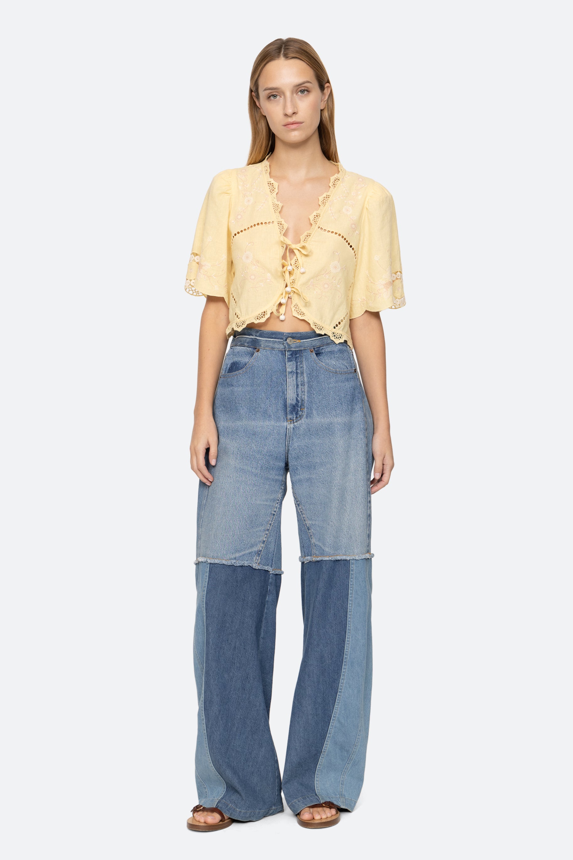 VESNA TOP YELLOW