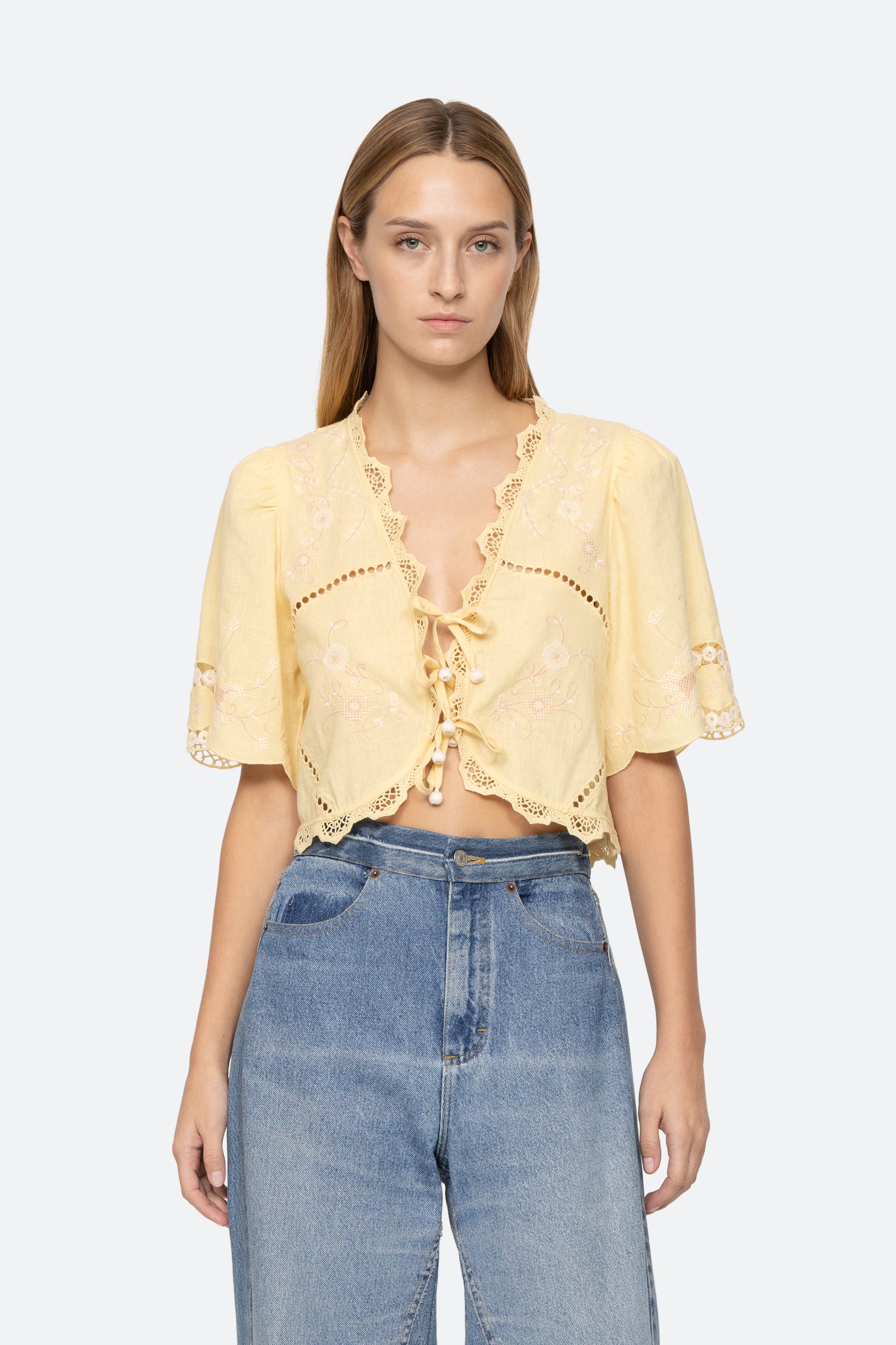 VESNA TOP YELLOW