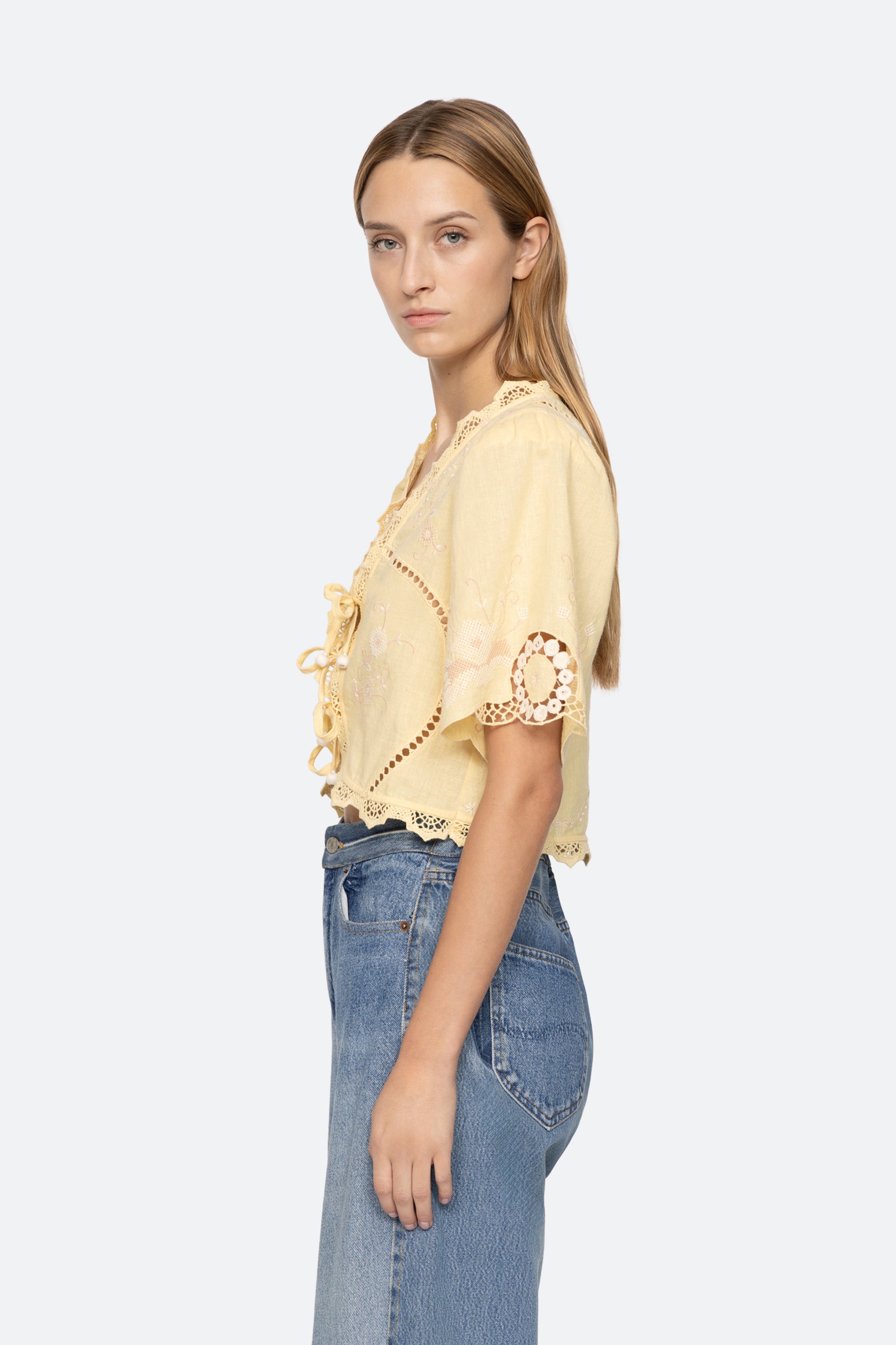 VESNA TOP YELLOW