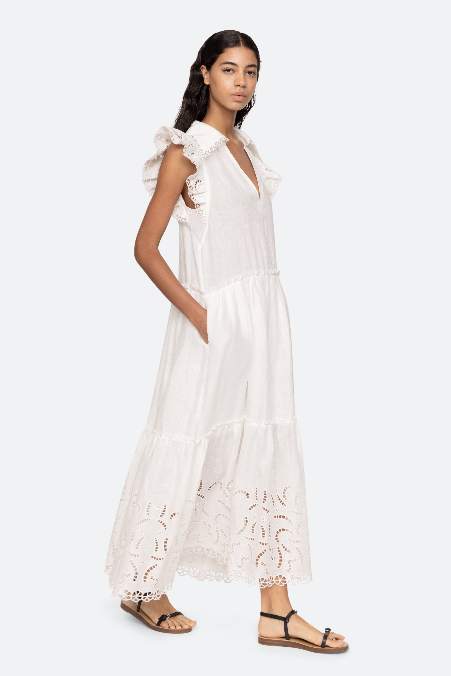 MARJA DRESS WHITE