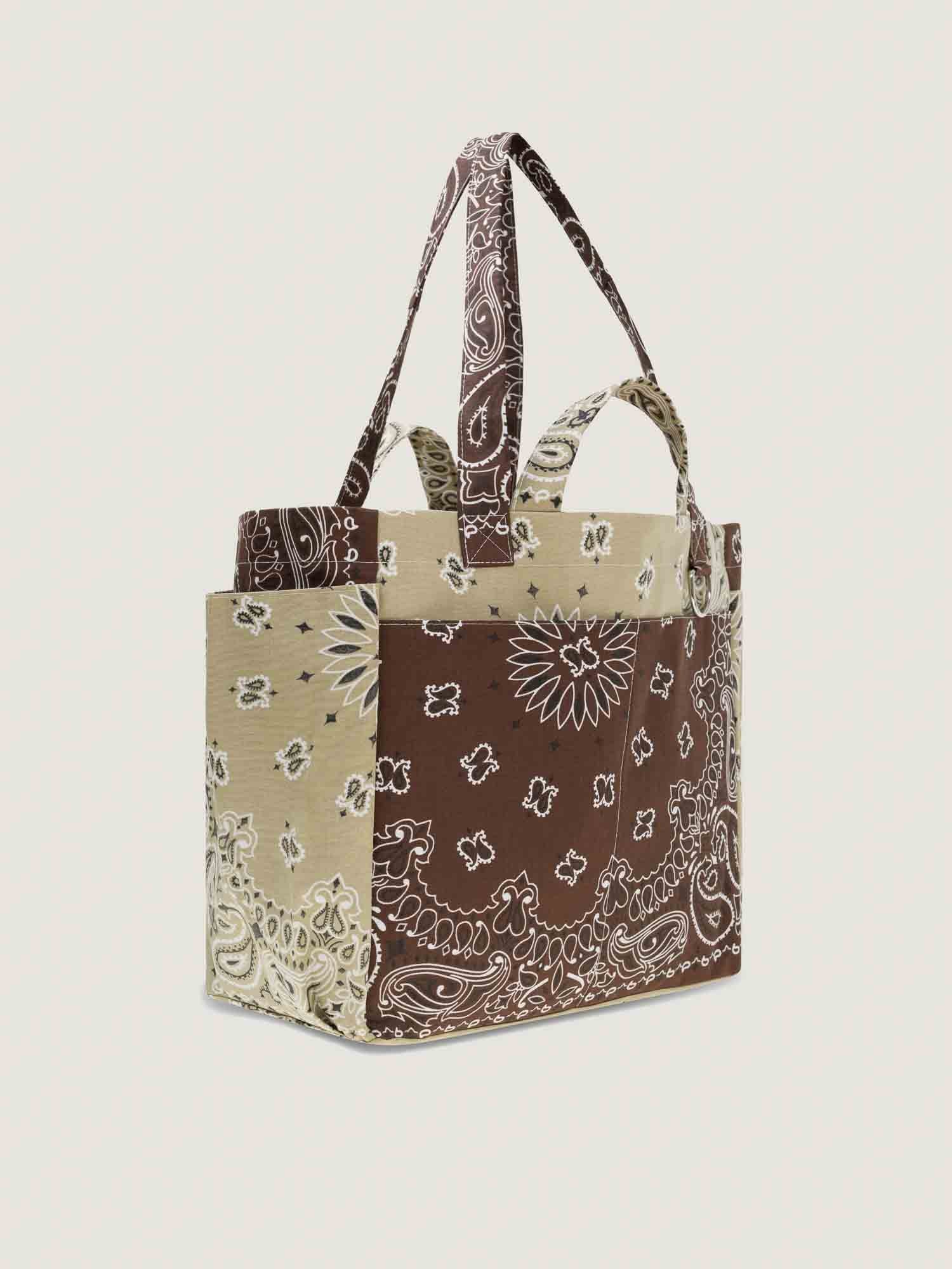 PICNIC BAG -BROWN/BEIGE