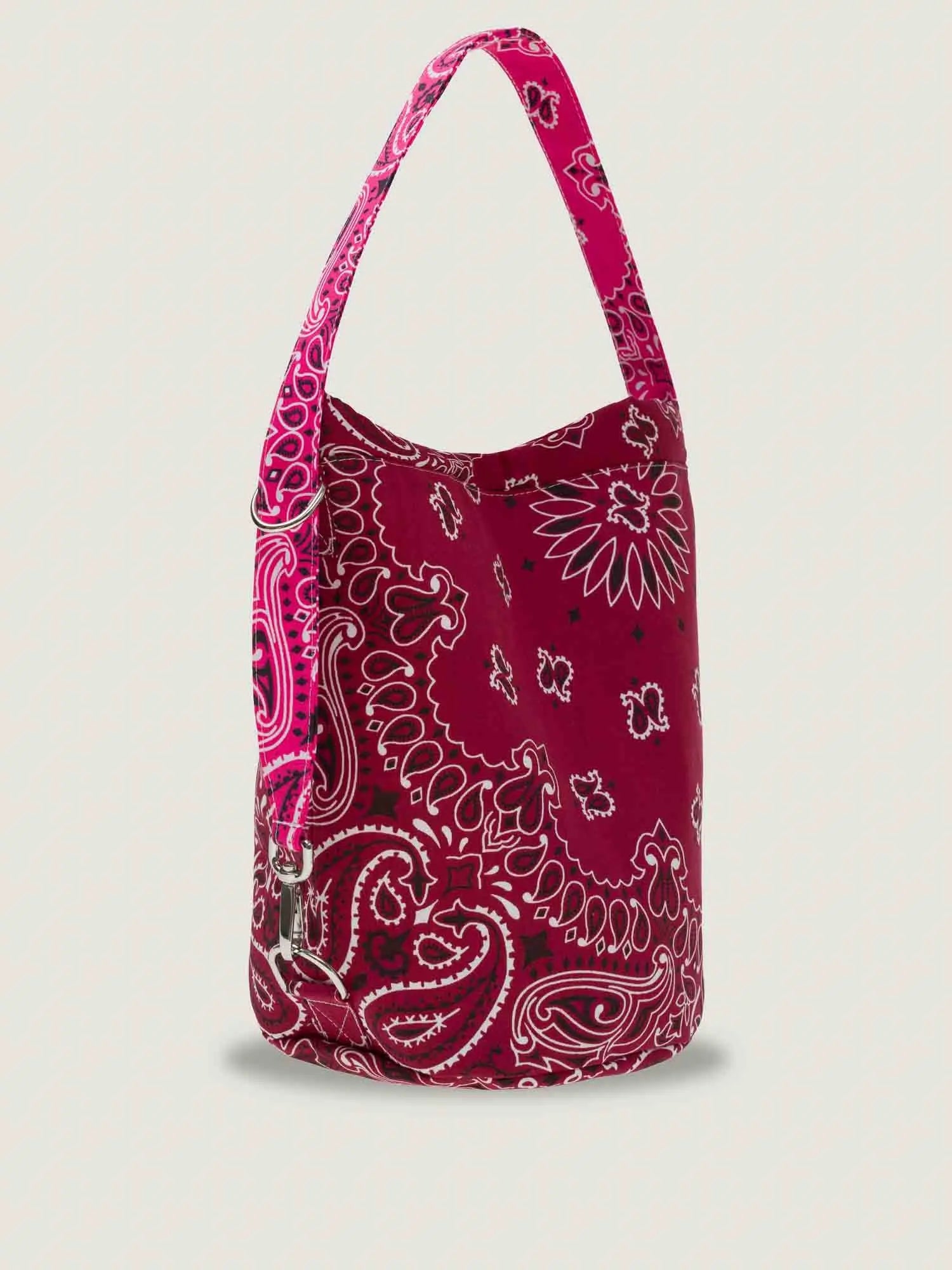 BUCKET BAG - BURGUNDY /FUSHIA