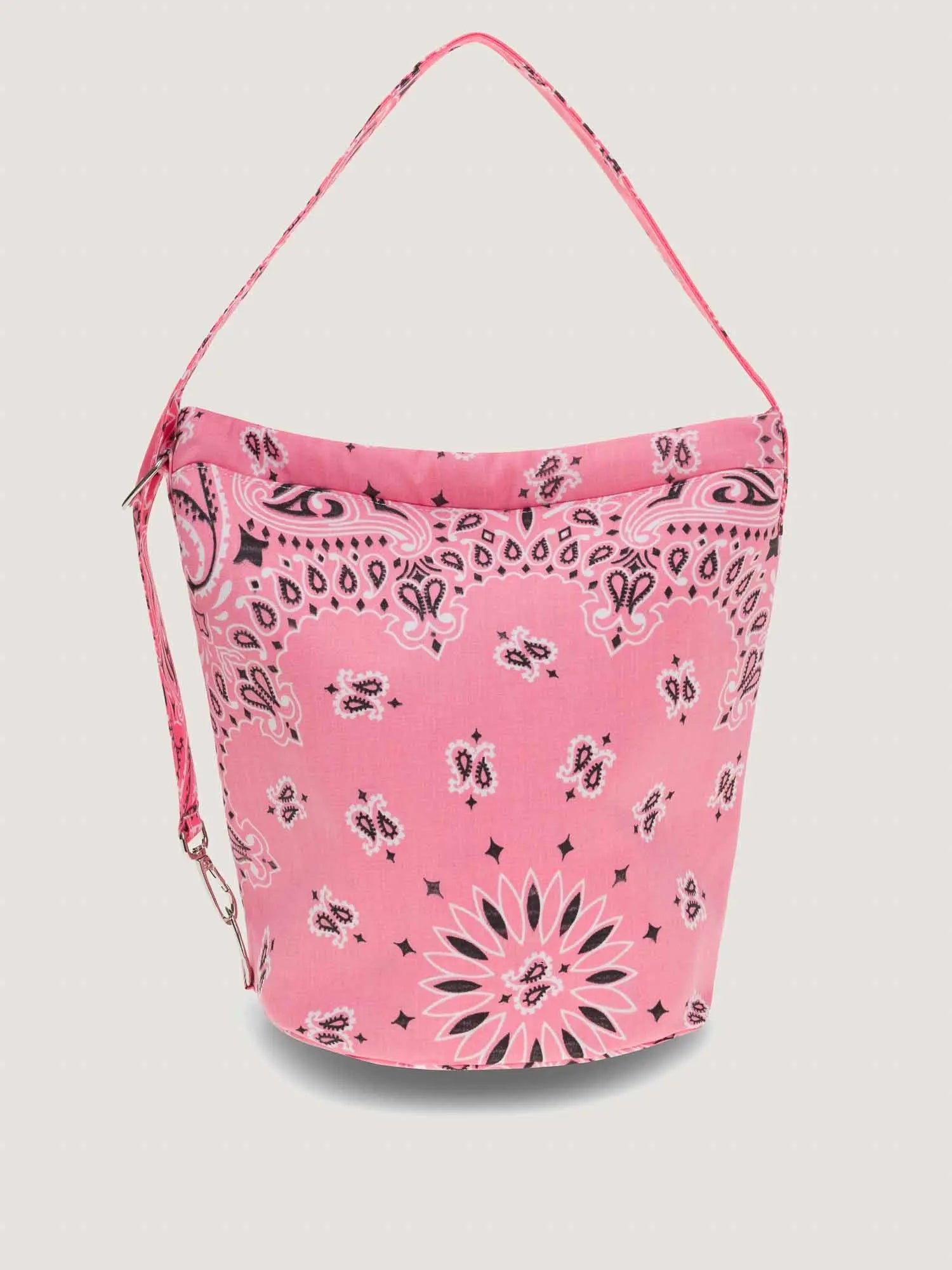 BUCKET BAG - PALE PINK STRAWBERRY