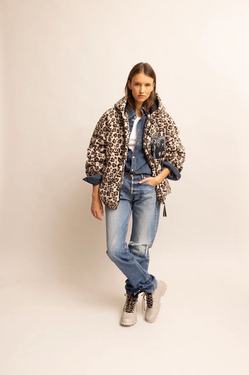 HILLS JACKET LEOPARD