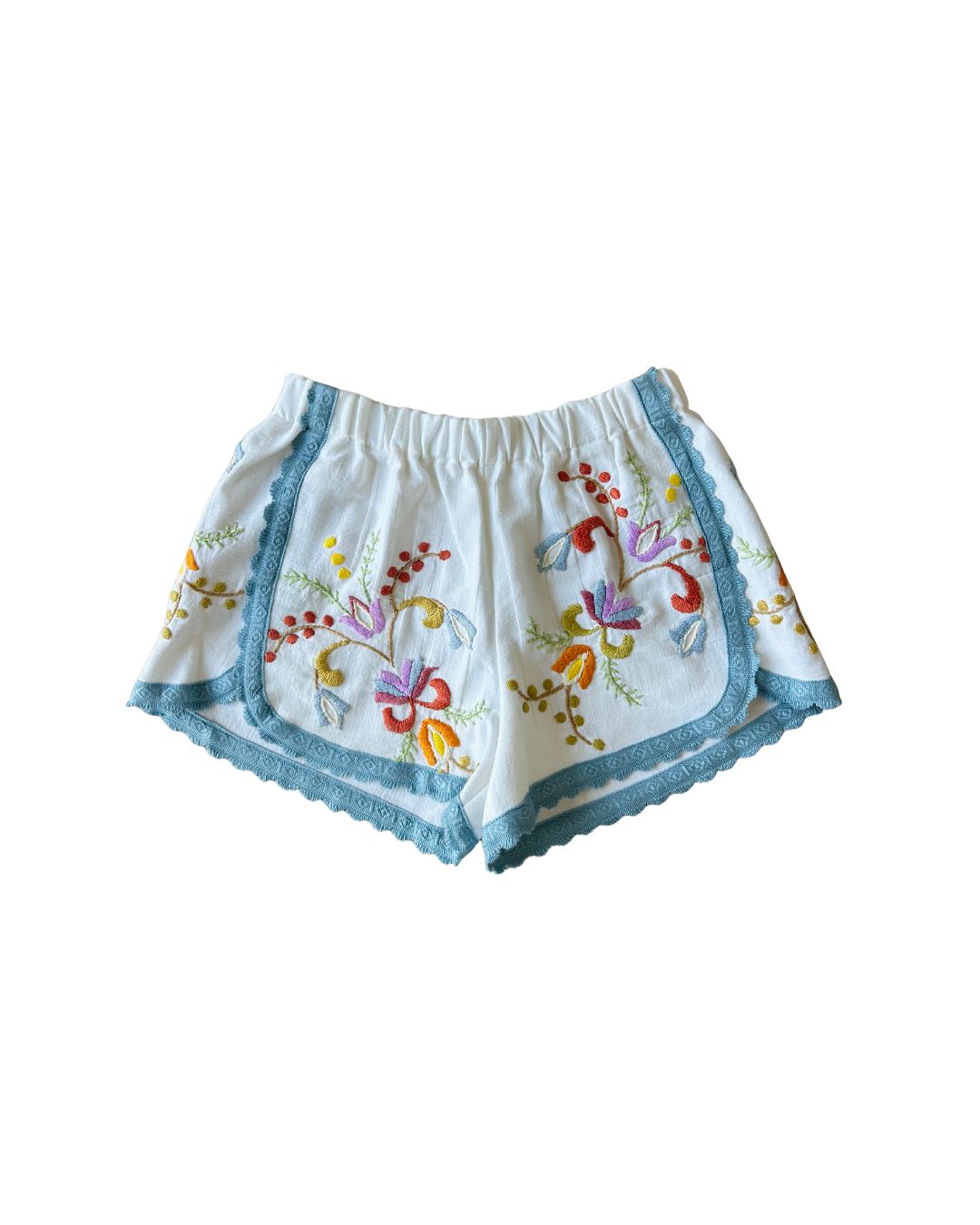 VINTAGE EMBROIDERED SHORTS S