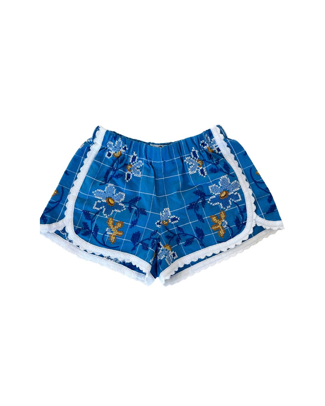 VINTAGE EMBROIDERED SHORTS S
