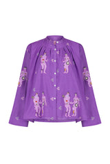 FANTASY PURPLE BLOUSE