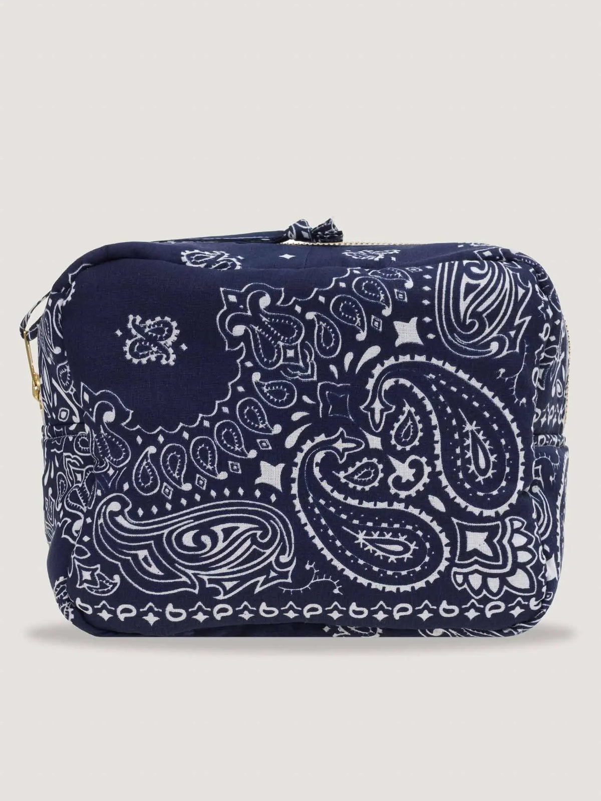 MAXI VANITY POUCH - HEART - ALL NAVY