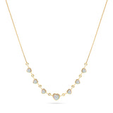 OPAL HEARTS & DIAMONDS NECKLACE