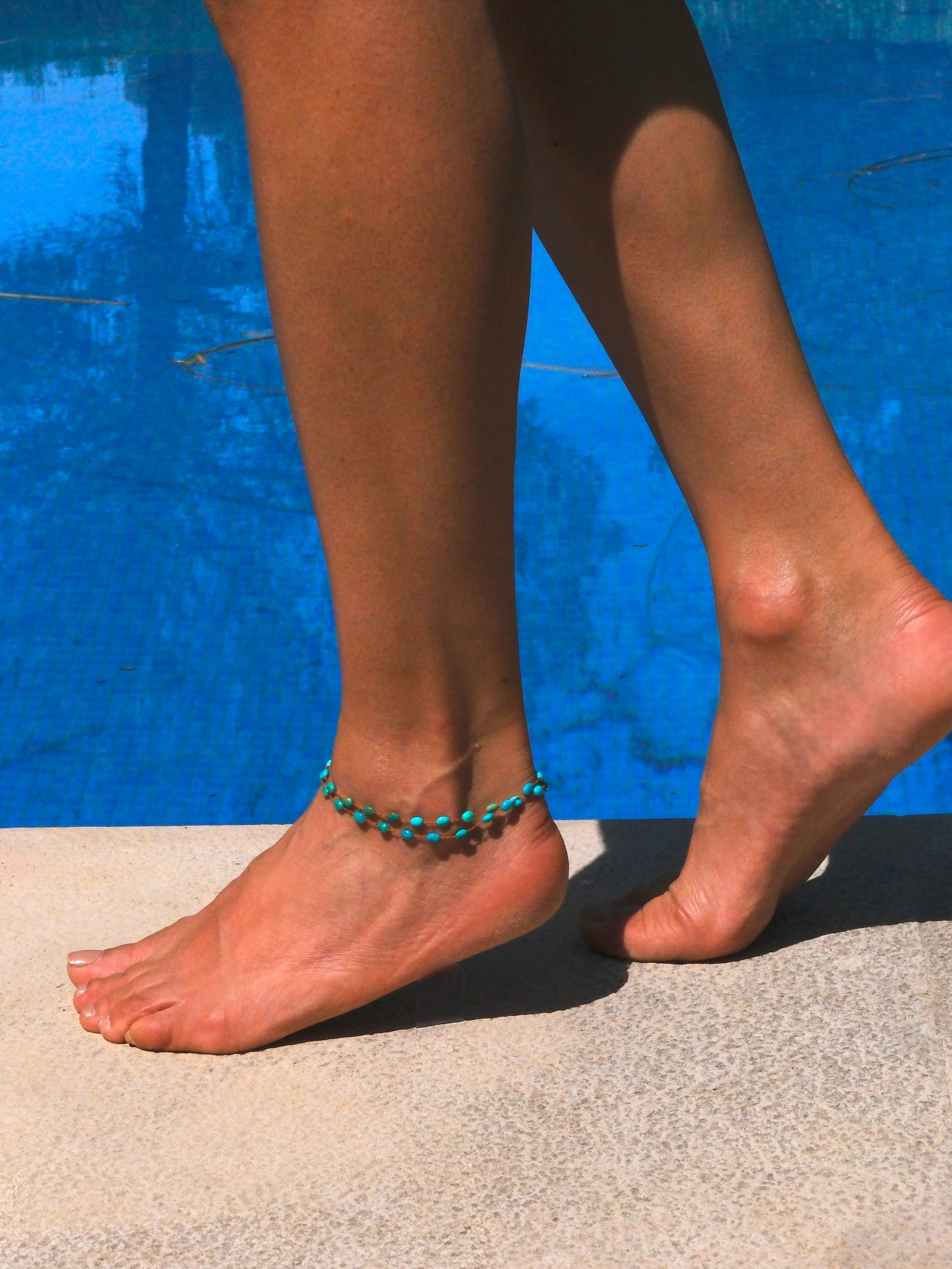 VALLEY TURQUOISE ANKLET