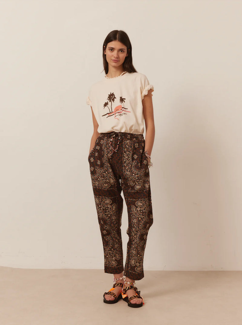 LEOPARD PANTS S/M