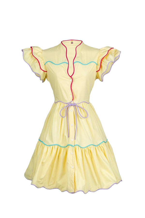 BABA VOYAGER SHORT YELLOW