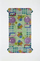 Ankara Aqua Tablecloth