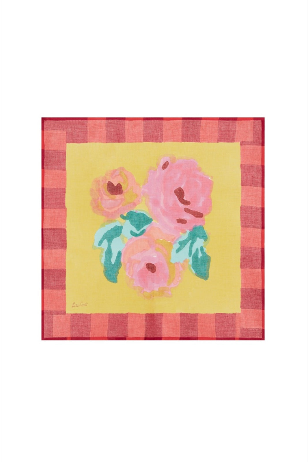 Nizam Flower Sulphur Napkins 50x50