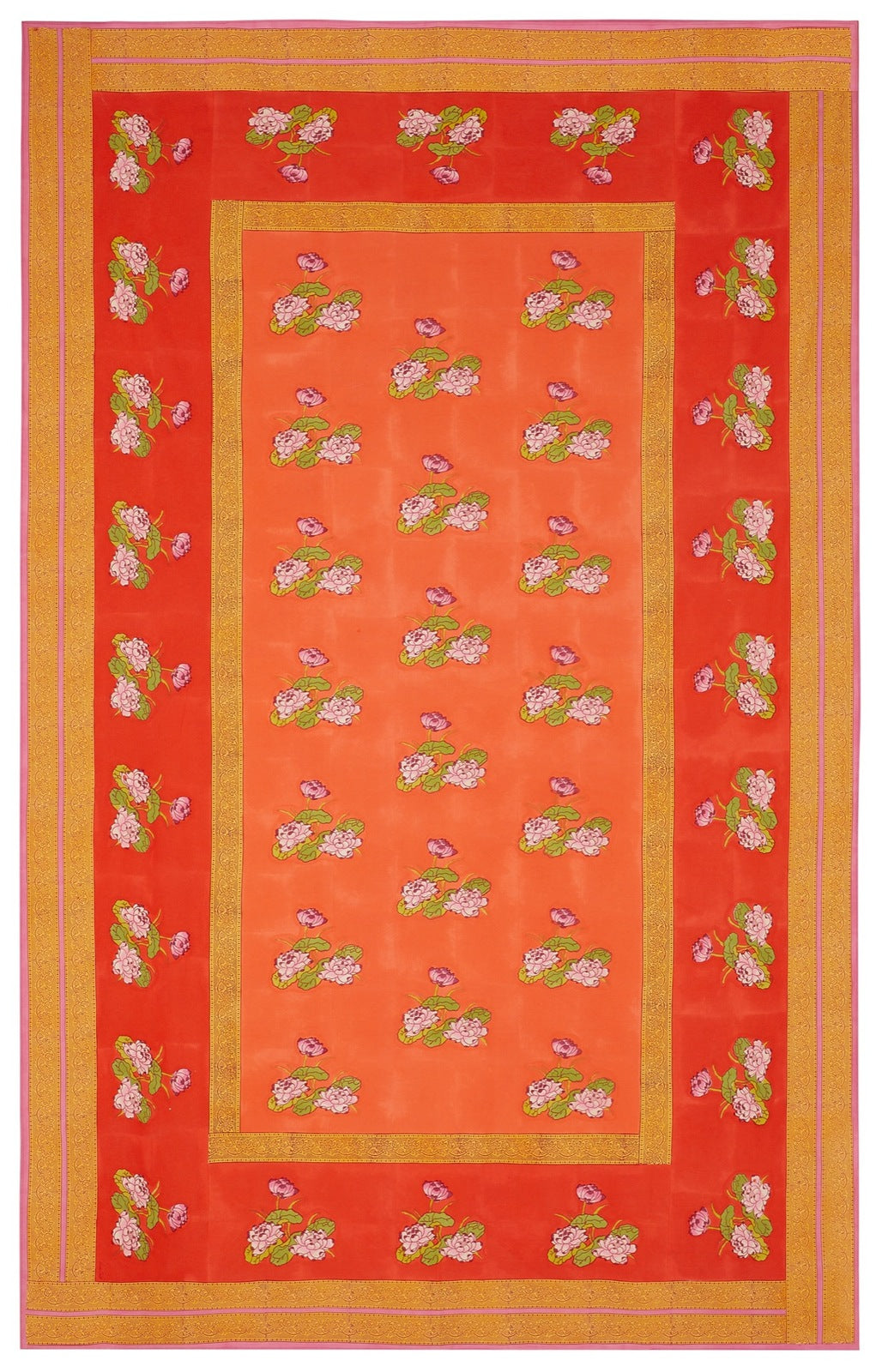 TEA FLOWER TABLECLOTH 180x350cm
