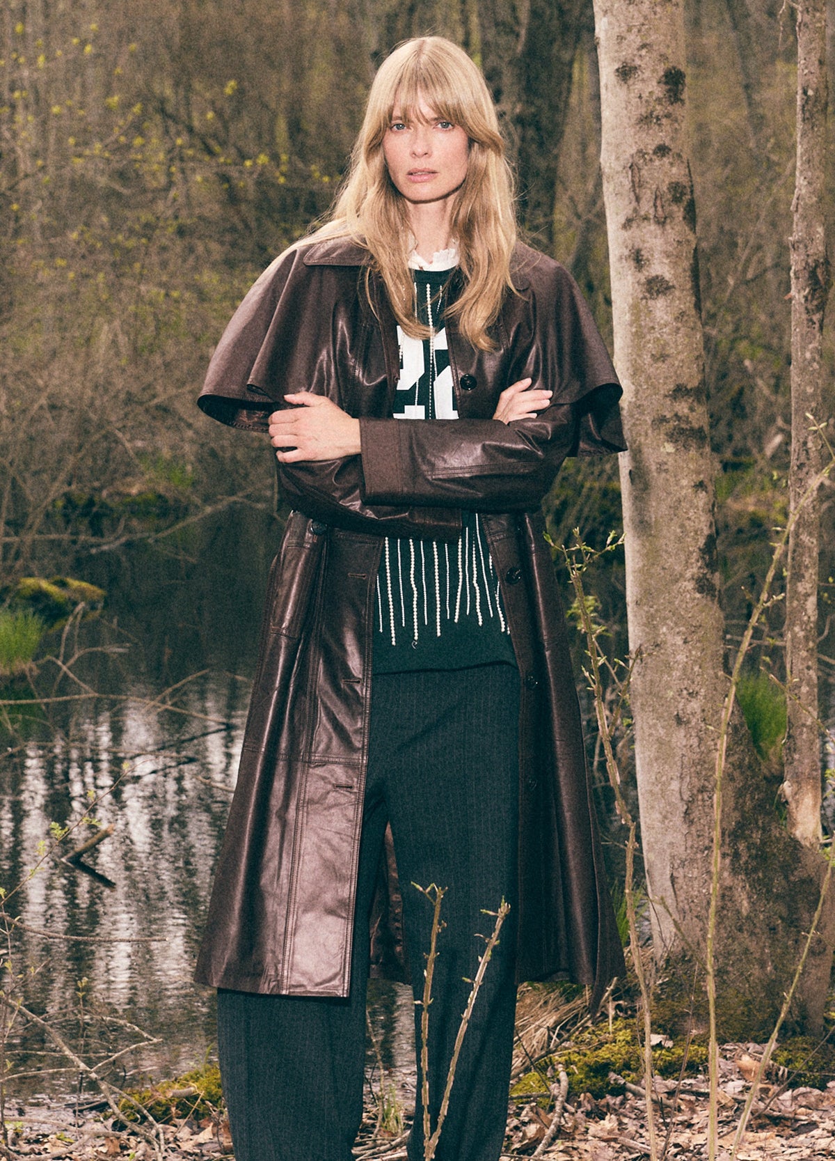 CAITLIN COAT BROWN