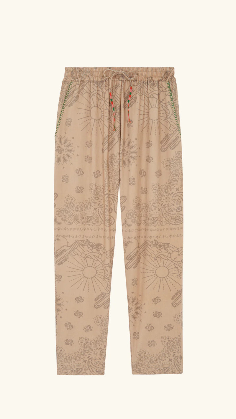 CHINO PRINT BEIGE