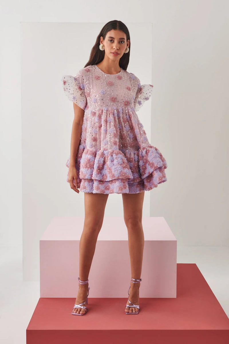 CORAL DRESS LILAC
