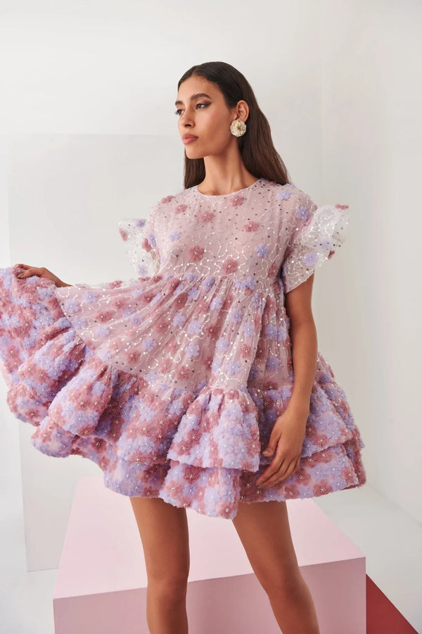 CORAL DRESS LILAC